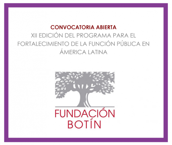Programa para el fortalecimiento de la función pública, Fundación Botín (España)